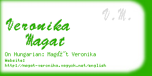 veronika magat business card